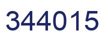 Número 344015 imagen azul