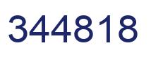 Número 344818 imagen azul