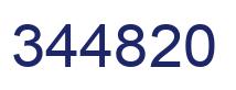Número 344820 imagen azul