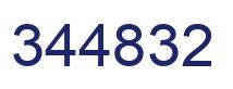 Número 344832 imagen azul