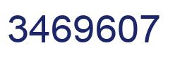 Número 3469607 imagen azul