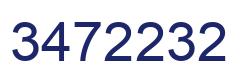 Número 3472232 imagen azul