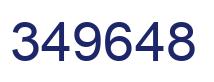Número 349648 imagen azul