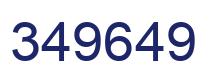 Número 349649 imagen azul