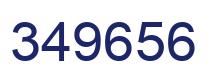 Número 349656 imagen azul