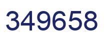 Número 349658 imagen azul