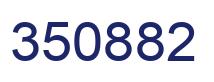 Number 350882 blue image