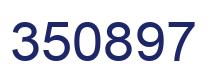 Número 350897 imagen azul
