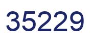 Número 35229 imagen azul