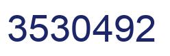 Número 3530492 imagen azul