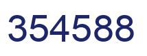 Número 354588 imagen azul