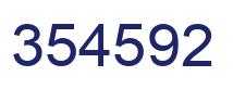 Número 354592 imagen azul