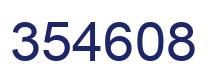 Número 354608 imagen azul