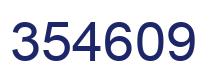 Número 354609 imagen azul
