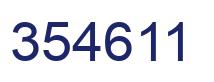 Número 354611 imagen azul