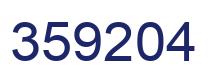 Número 359204 imagen azul