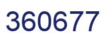 Número 360677 imagen azul