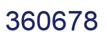 Número 360678 imagen azul