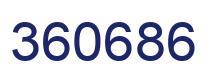 Número 360686 imagen azul