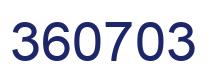 Número 360703 imagen azul