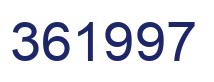 Número 361997 imagen azul