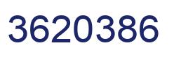 Number 3620386 blue image
