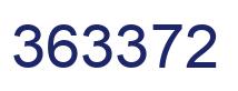 Number 363372 blue image