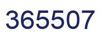 Número 365507 imagen azul