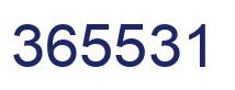 Número 365531 imagen azul