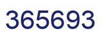 Número 365693 imagen azul