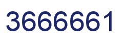 Número 3666661 imagen azul