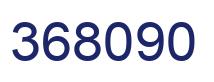 Número 368090 imagen azul