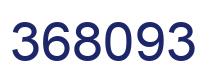 Número 368093 imagen azul