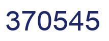 Número 370545 imagen azul