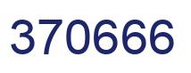 Número 370666 imagen azul