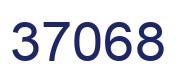 Número 37068 imagen azul