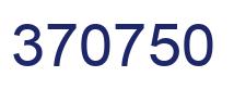 Número 370750 imagen azul