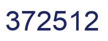 Número 372512 imagen azul
