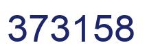 Number 373158 blue image