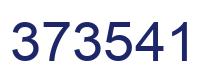 Number 373541 blue image