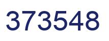 Number 373548 blue image