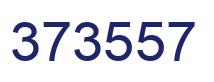 Number 373557 blue image