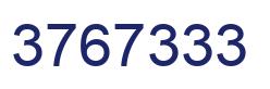 Número 3767333 imagen azul
