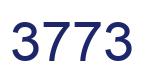Número 3773 imagen azul