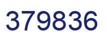 Number 379836 blue image