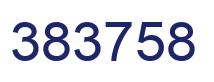 Número 383758 imagen azul