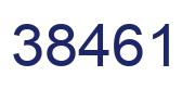 Número 38461 imagen azul
