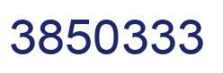 Number 3850333 blue image