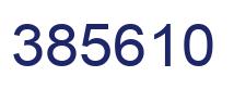 Number 385610 blue image