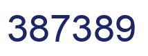 Número 387389 imagen azul